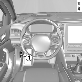 G Ventileren Vergemakkelijken E-GUIDE.RENAULT.COM / Megane-4-ph2 / Zorg voor uw auto (peilen) / MOTORKAP
